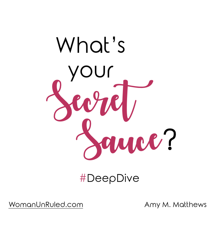 What's Your Secret Sauce